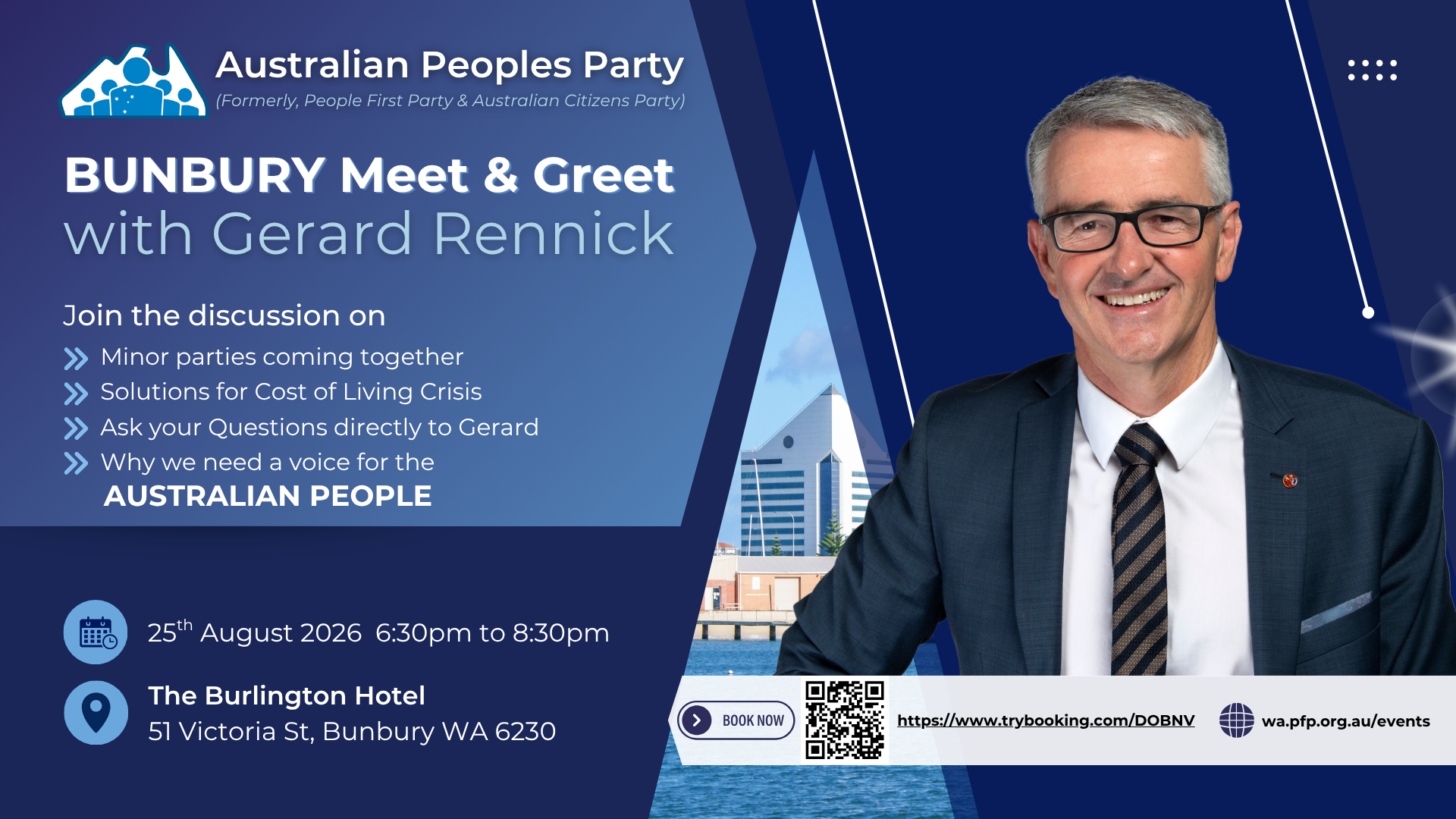 25th August Bunbury Meet & Greet
